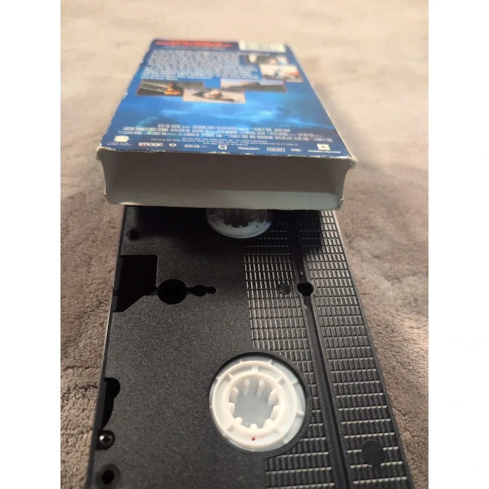 Jackie Chan's First Strike VHS 1997 New Line Home Video !